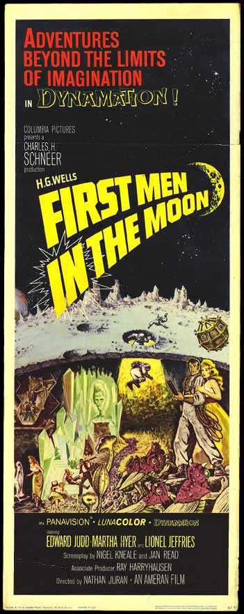 First Men In The Moon cinema poster