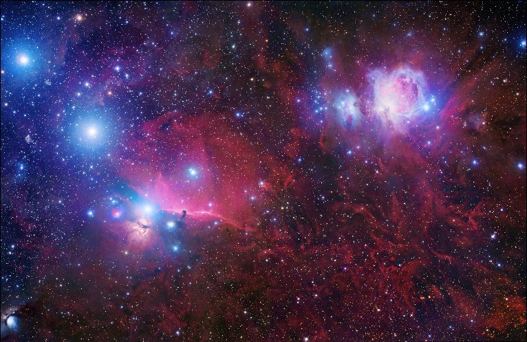 The Orion Nebula in its entirety