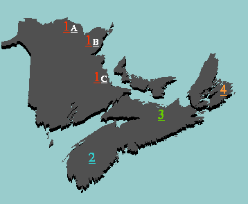 Map Of The Maritimes