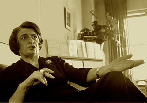 Photo of older Ayn Rand