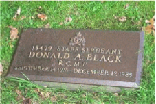 Donald Black's Grave